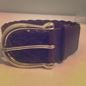Authentic Michael Kors leather belt